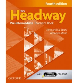 New Headway Fourth Edition Pre-Intermediate Teacher´s Book with resource disc