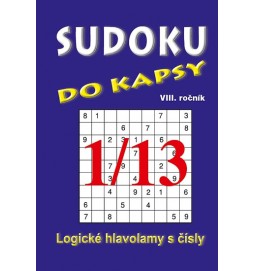 Sudoku do kapsy 1/2013 (modrá)