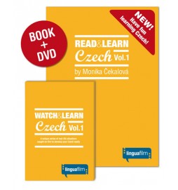 Read + Learn Czech Vol.1 (učebnice+DVD)