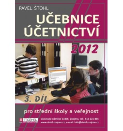 Učebnice Účetnictví 2012 - 3. díl