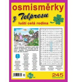 Osmisměrky z Telpresu luští celá rodina 1/2013 - 245 osmisměrek