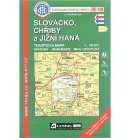 KČT 89-90 Slovácko, Chřiby a jižní Haná