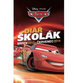 Diář 2014 - W. Disney Autíčka - diář školák