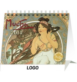 Kalendář 2014 - Alfons Mucha Praktik - stolní