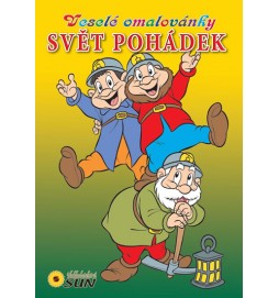 Svět pohádek - Veselé omalovánky