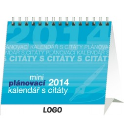 Kalendář 2014 - Plánovací s citáty Praktik - stolní