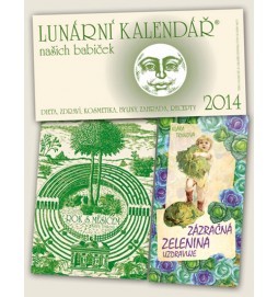 Lunární kalendář 2014 + Rok s Měsícem + Zázračná zelenina uzdravuje