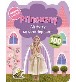 Princezny – Aktivity se samolepkami