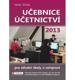 Učebnice Účetnictví III. díl 2013