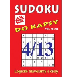 Sudoku do kapsy 4/2013 (červená)