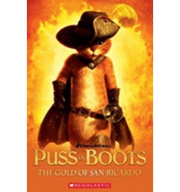 Popcorn ELT Readers 3: Puss in Boots - The Gold of San Ricardo with CD