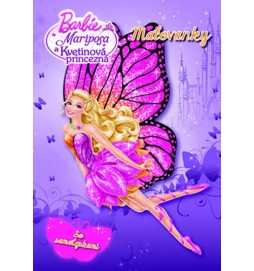 Barbie - Mariposa a květinová pricenzna - omalovánky