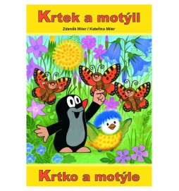 Krtek a motýli - omalovánky A5