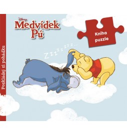 Medvídek Pú - 9 dílná kniha puzzle