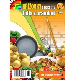 Křížovky s recepty 2 - Jídla z brambor