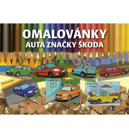 Omalovánky auta značky Škoda