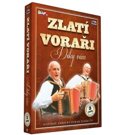 Zlatí Voraři - Díky Vám - 3 DVD