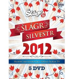 Silvestr šlágr 2012 - 5 DVD