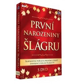 1. narozeniny Šlágr TV - 5 DVD