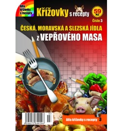 Křížovky s recepty 3 - České recepty z vepřového masa