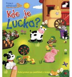 Kde je Lucka? - Prstem po malované cestě