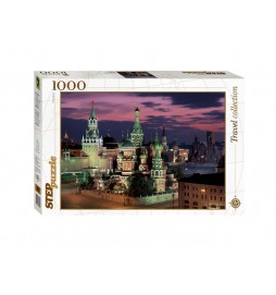 Puzzle 1000 Moskva:Rudé náměstí