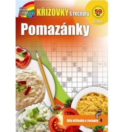 Křížovky s recepty 4 - Pomazánky