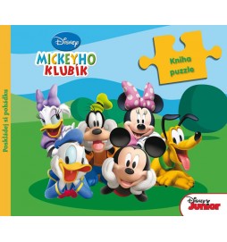 Mickeyho klubík - Kniha puzzle