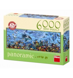 Podmořská fantazie - puzzle panoramic 60