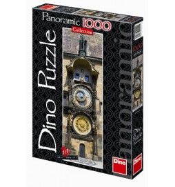 Pražský orloj - puzzle Panoramic 1000 dí