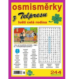 Osmisměrky z Telpresu luští celá rodina 1/2014 - 244 osmisměrek