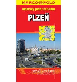 Plzeň - městský plán 1:15 OOO