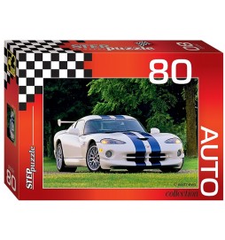 Puzzle 80 Auto Collection - Dodge Viper