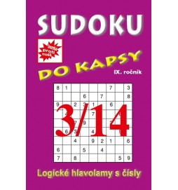 Sudoku do kapsy 3/2014 (fialová)