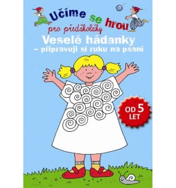 Veselé hádanky - připravuji si ruku na psaní