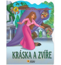 Kráska a zvíře - První čtení s velkými písmenky