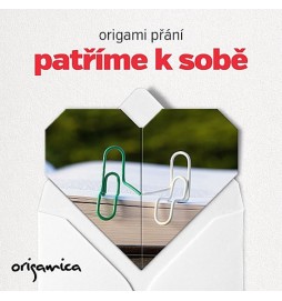 Origami přání - Patříme k sobě