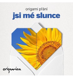 Origami přání - Jsi mé slunce