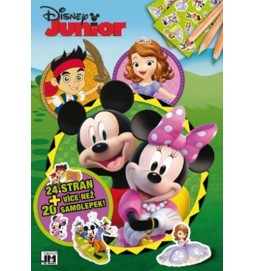 Disney Junior - Omalovánky A4+