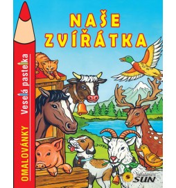 Naše zvířátka - Veselá pastelka