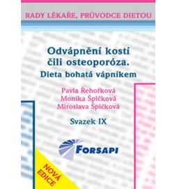 Odvápnění kostí čili osteoporóza - Dieta bohatá vápníkem