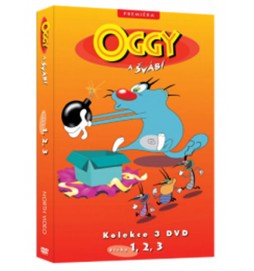 Oggy a švábi 1 - 3 / kolekce 3 DVD