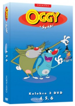 Oggy a švábi 4 - 6 / kolekce 3 DVD - neuveden