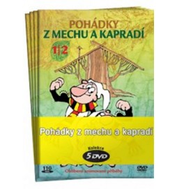 Pohádky z mechu a kapradí - kolekce 5 DVD