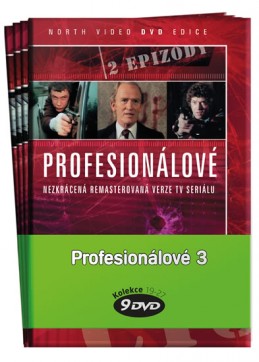 Profesionálové 3. - kolekce 9 DVD - neuveden