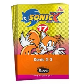 Sonic X 3. - kolekce 8 DVD