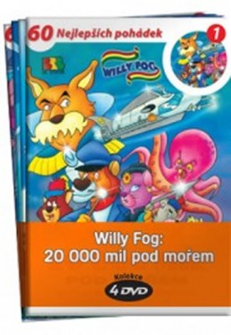 Willy Fog: 20.000 mil pod mořem - kolekce 4 DVD - Verne Jules