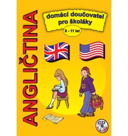 Angličtina domácí doučovatel pro školáky 8-11 let + CD