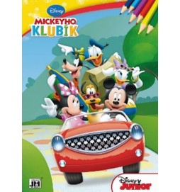 Mickeyho klubík - Omalovánky A4