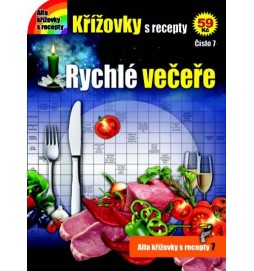 Křížovky s recepty 7 - Rychlé večeře